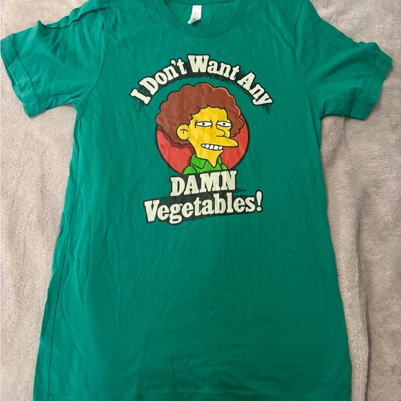 Bella Canvas Other - Adult Small Simpsons Green T